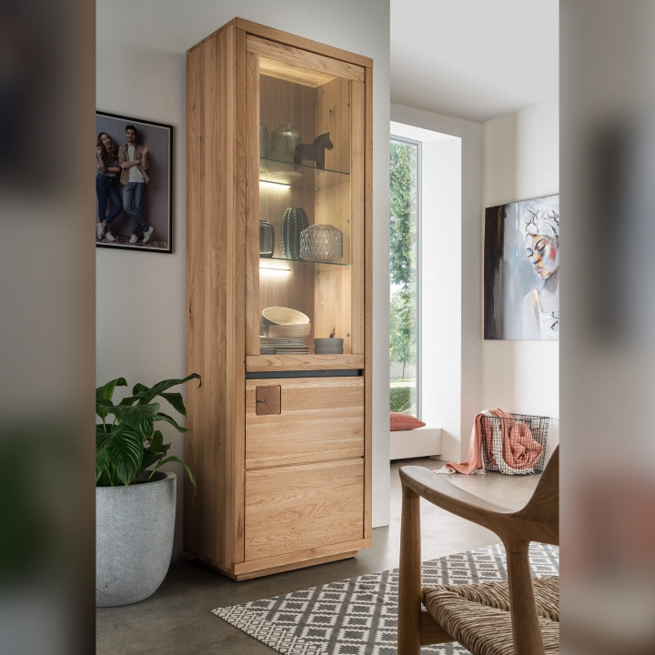 Witryna dębowa I prawa Fende