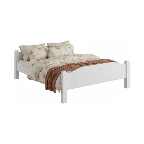 Łóżko sosnowe Liva 200x200 białe