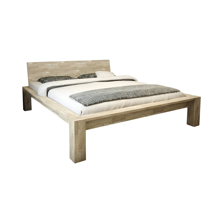 Łóżko dębowe Aruba sonoma 160x200