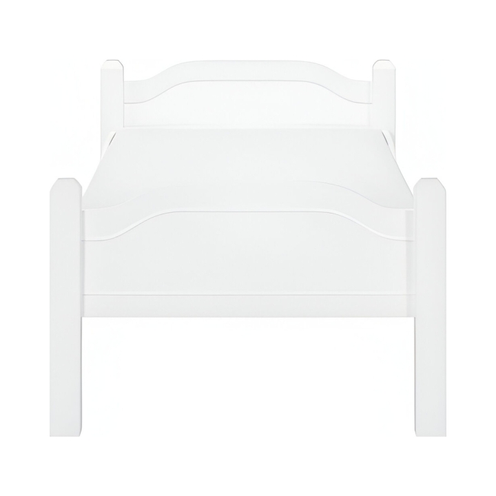 Łóżko sosnowe wysokie Liva Senior 90x200 białe