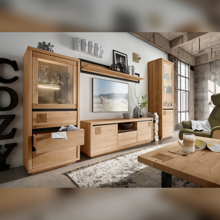 Witryna dębowa I prawa Fende