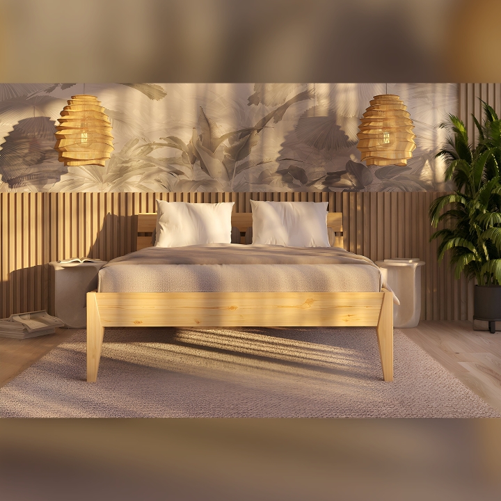 Łóżko sosnowe Torino 90x200