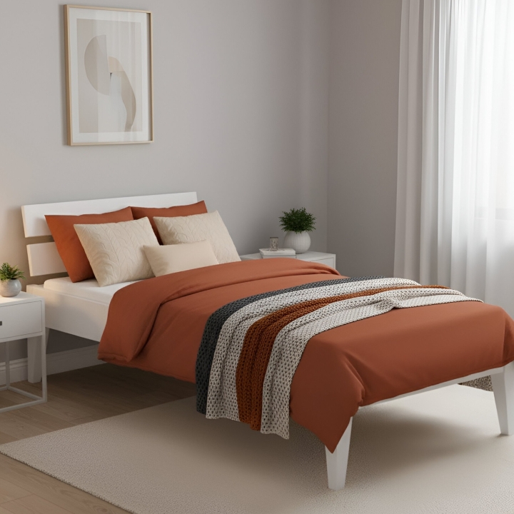 Łóżko sosnowe Torino 90x200 białe