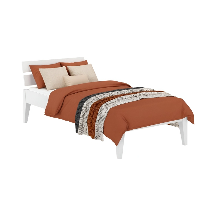 Łóżko sosnowe Torino 90x200 białe