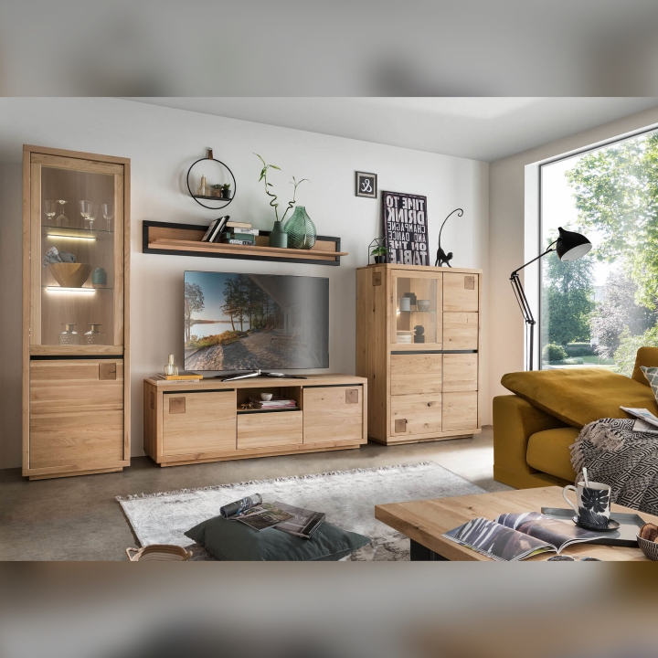 Witryna dębowa I lewa Fende