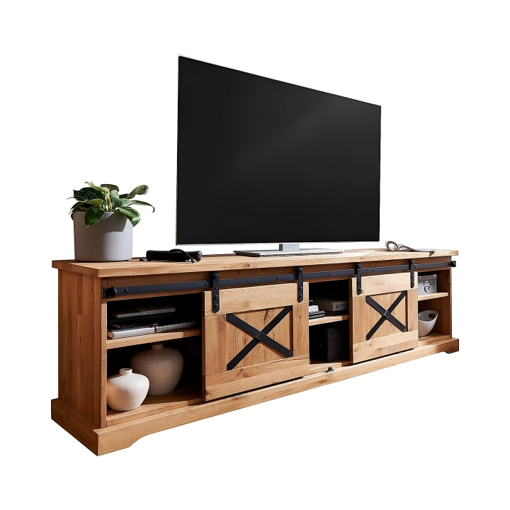 Szafka RTV dębowa II Nyks