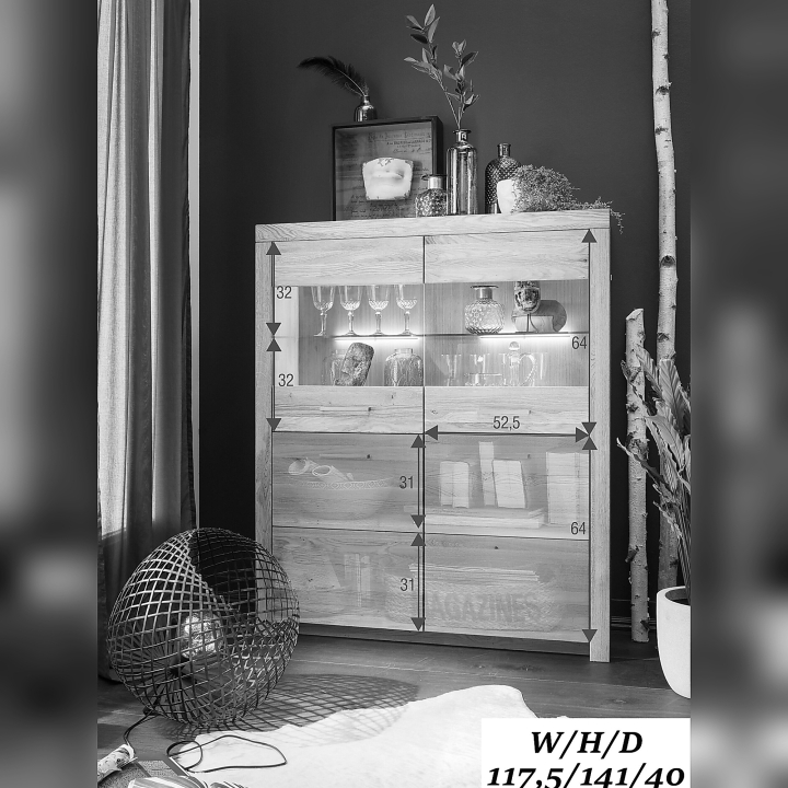 Kredens dębowy I Robusto