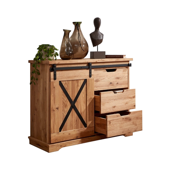 Komoda dębowa I Nyks