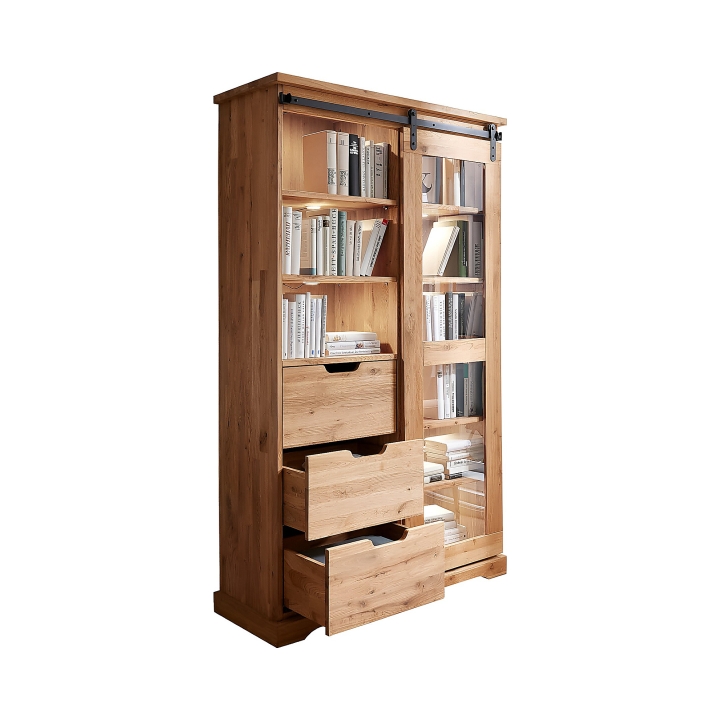 Witryna dębowa II Nyks