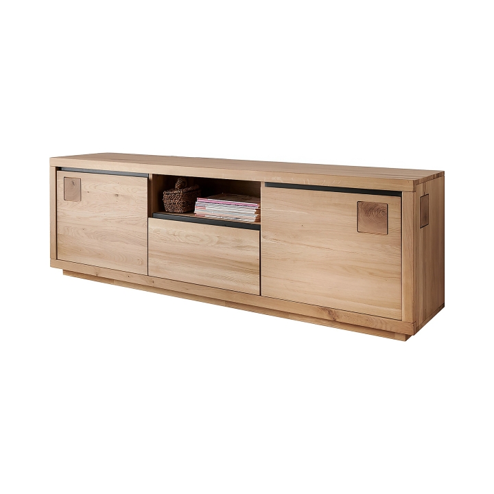 Szafka RTV II dębowa Fende