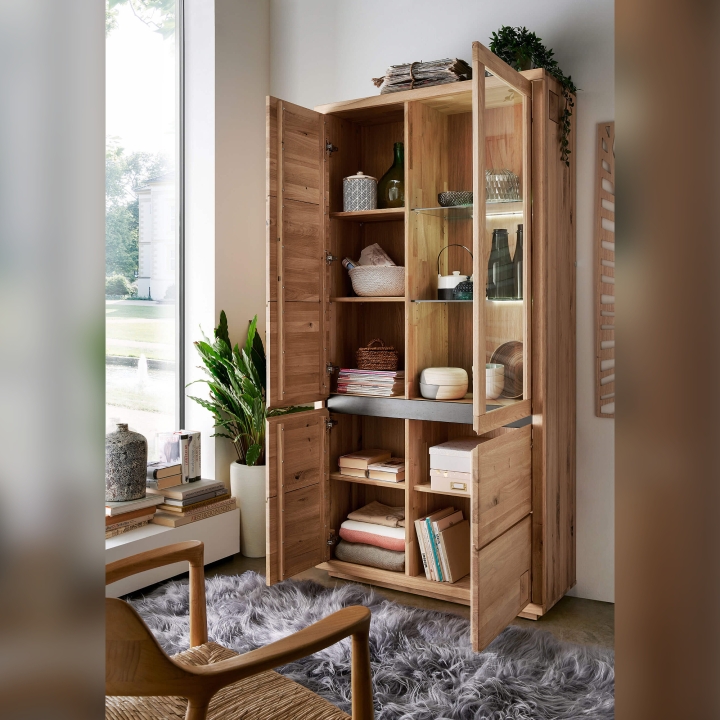 Witryna dębowa II prawa Fende dąb