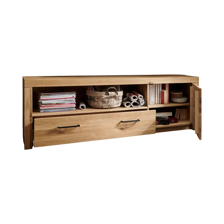 Szafka RTV dębowa II Robusto