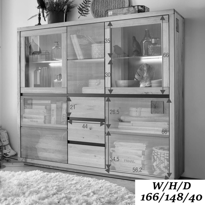 Kredens dębowy II Fende