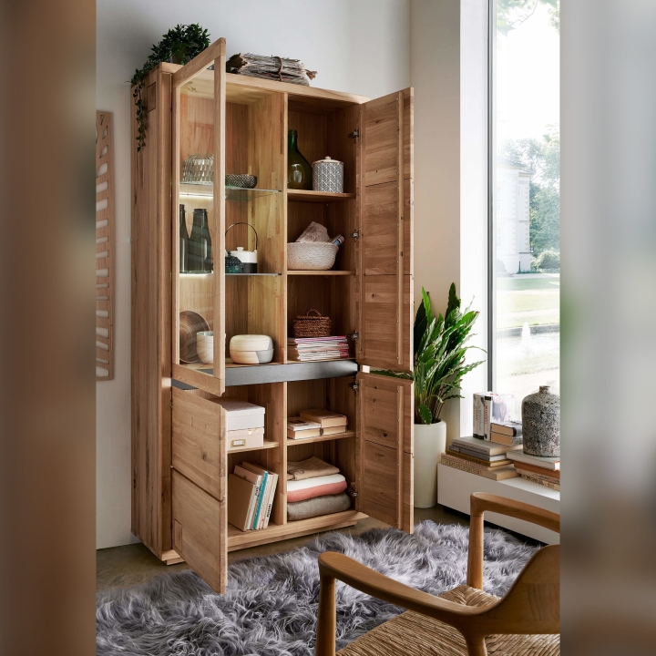 Witryna dębowa II lewa Fende