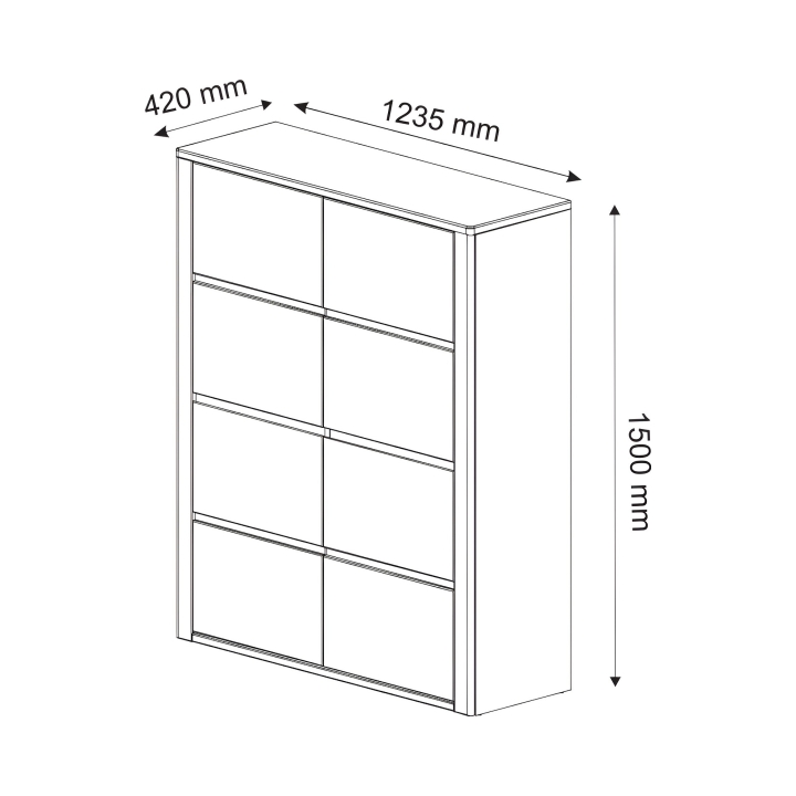 Komoda I Orlando dębowa Olej natura