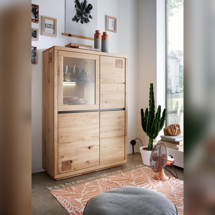 Kredens dębowy  I lewy Fende