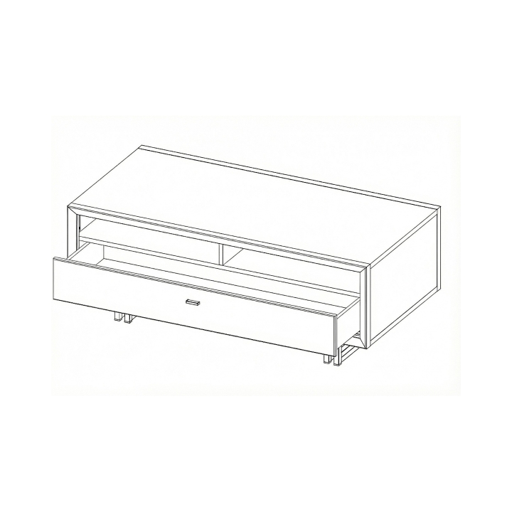 Stolik kawowy Vigo olej natura 120x60