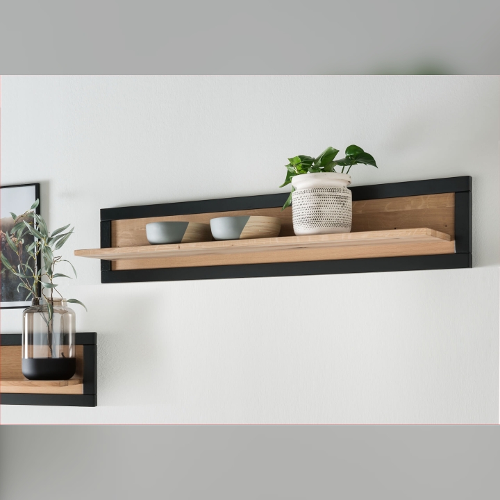 Półka wisząca dębowa I Fende 120 cm