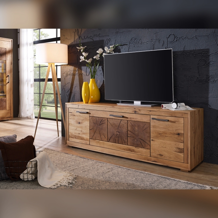 Szafka RTV III dębowa Andromeda