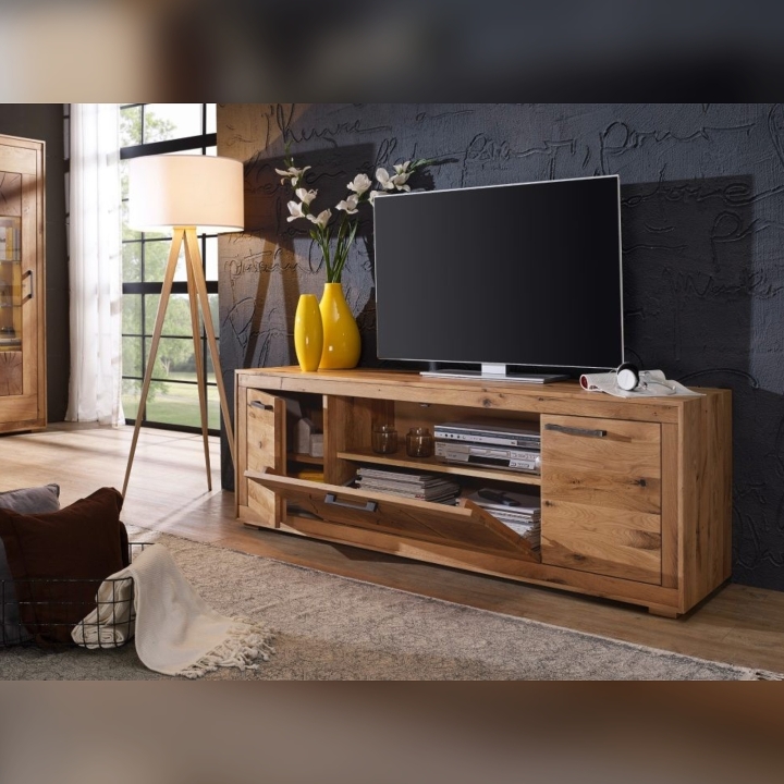 Szafka RTV III dębowa Andromeda