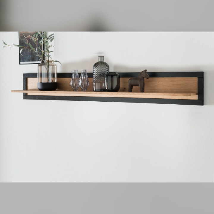 Półka wisząca dębowa II Fende 170 cm