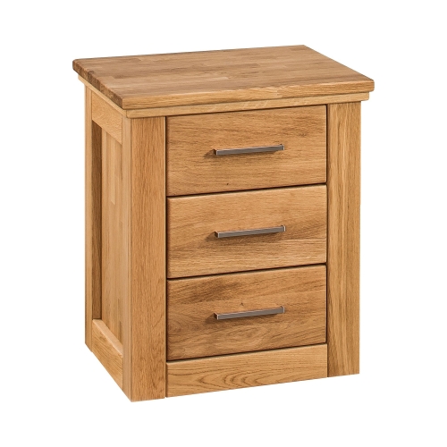 Kontenerek dębowy Porto z układem jezdnym olej natura