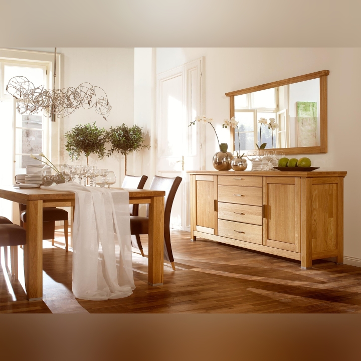 Stół dębowy Porto olej natura 160x90