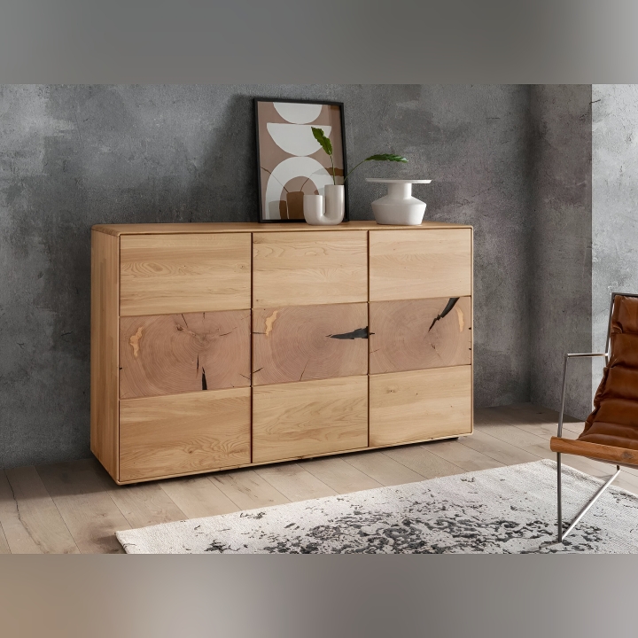 Komoda Essenza I lity dziki dąb