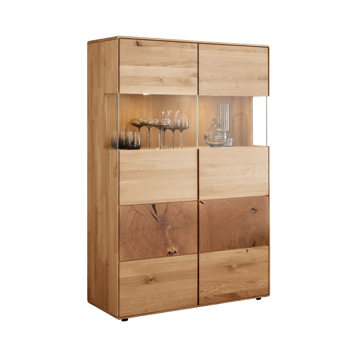 Kredens Essenza II lity dziki dąb