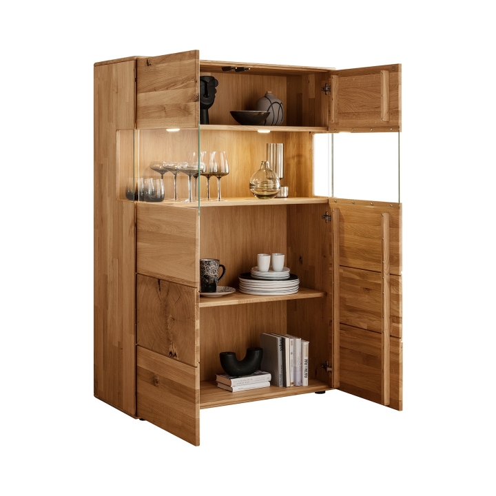 Kredens Essenza II lity dziki dąb