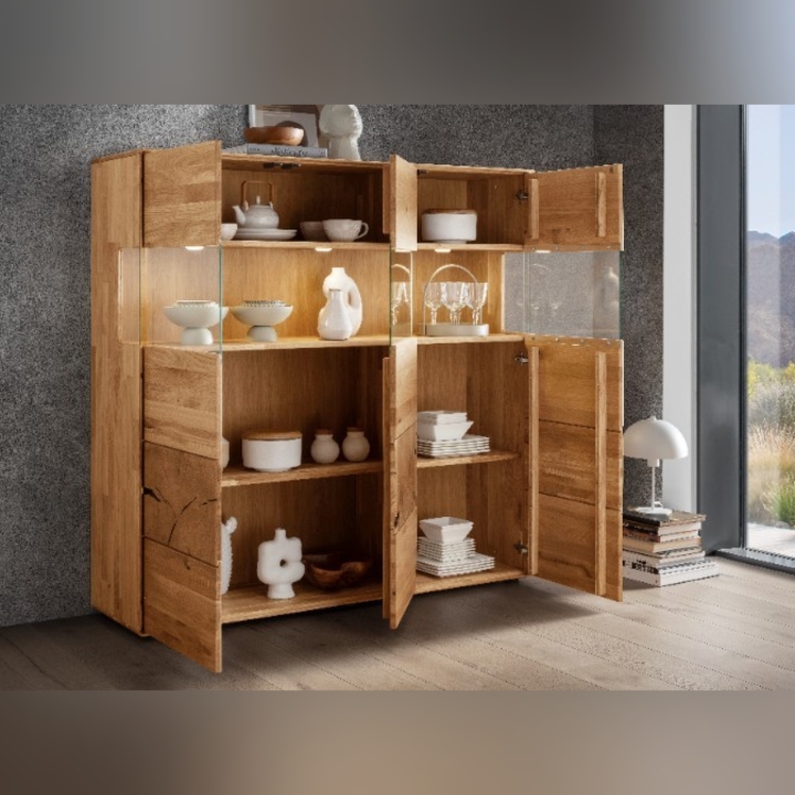 Kredens Essenza III lity dziki dąb