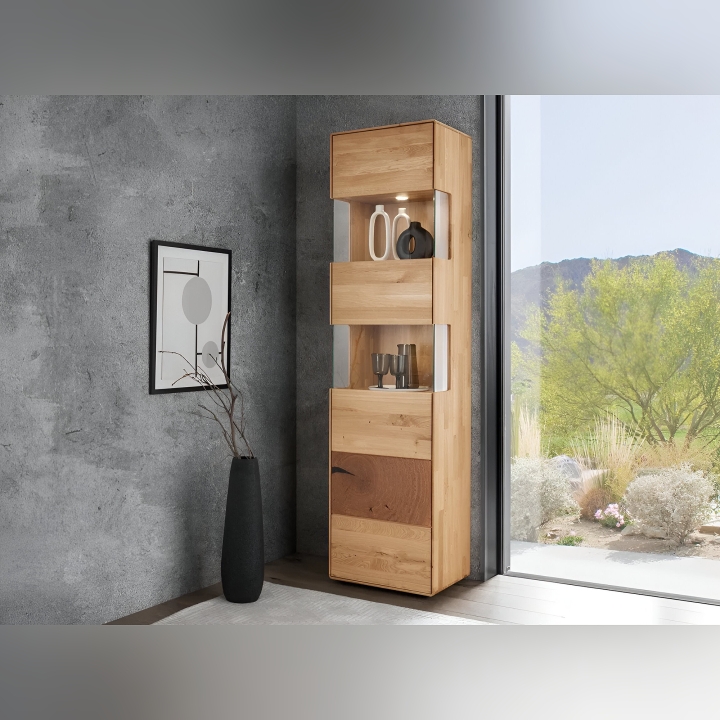 Witryna Essenza I lity dziki dąb