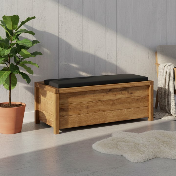 Siedzisko do Dużej Skrzyni Denver Czarny