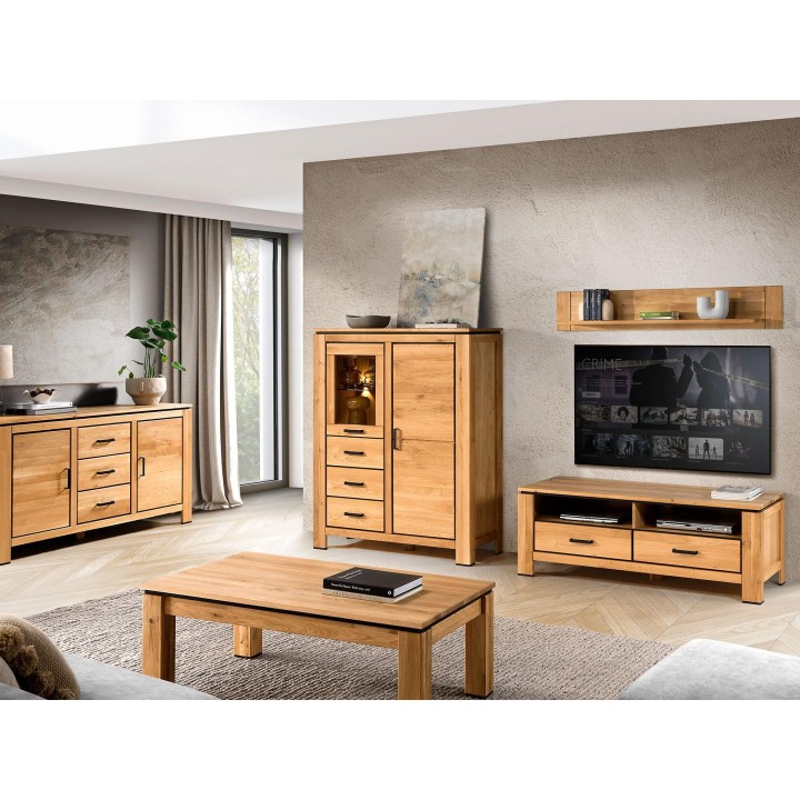 Stolik kawowy Faro II dąb sęczny 120x70