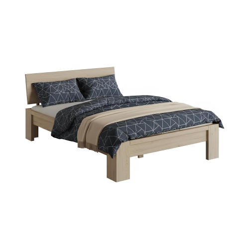 Łóżko dębowe Montana 140x200 sonoma