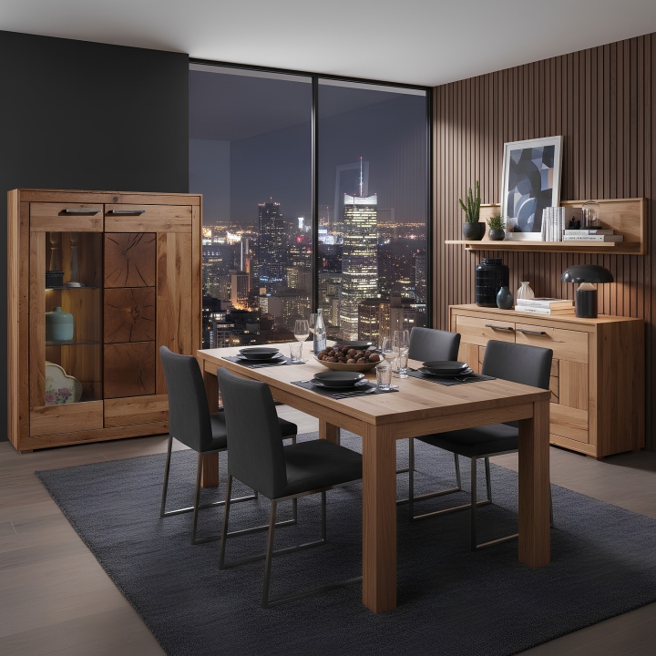 Kredens dębowy I Andromeda lewy