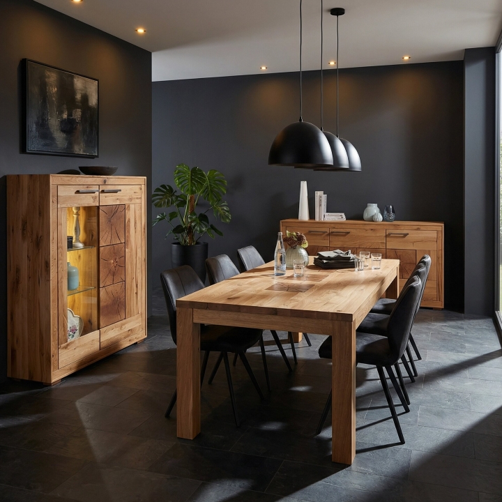 Kredens dębowy I prawy Andromeda