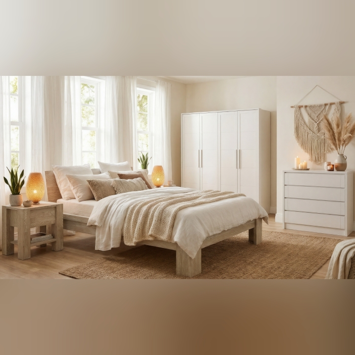 Szafka nocna dębowa Aruba sonoma