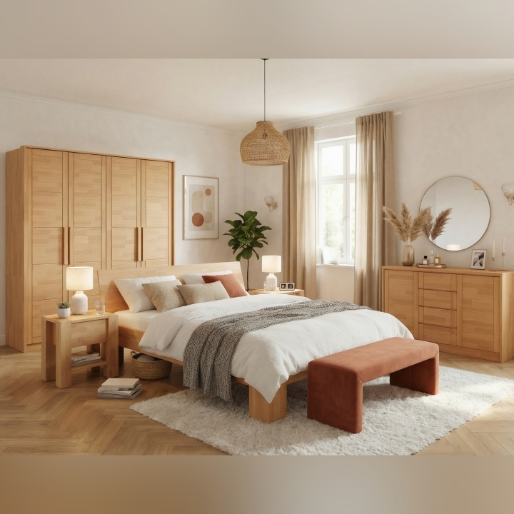 Komoda bukowa Timo 4