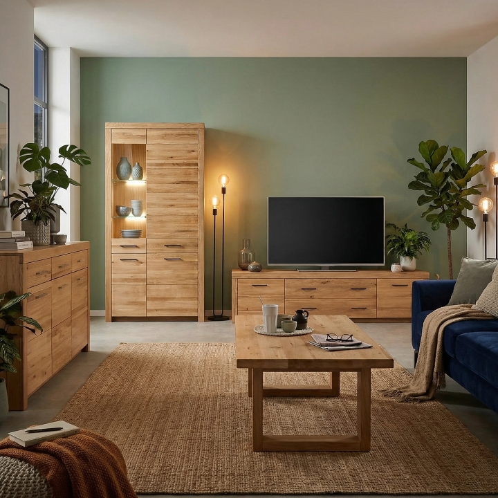 Stolik kawowy dębowy II Robusto