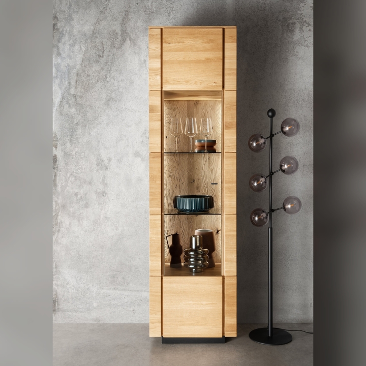 Witryna dębowa I Corazon