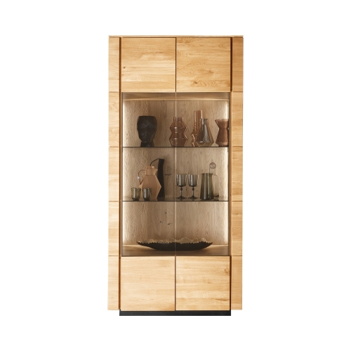 Witryna dębowa II Corazon