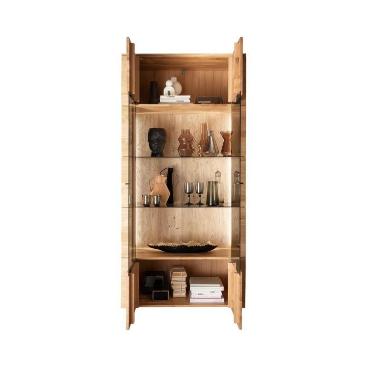 Witryna dębowa II Corazon