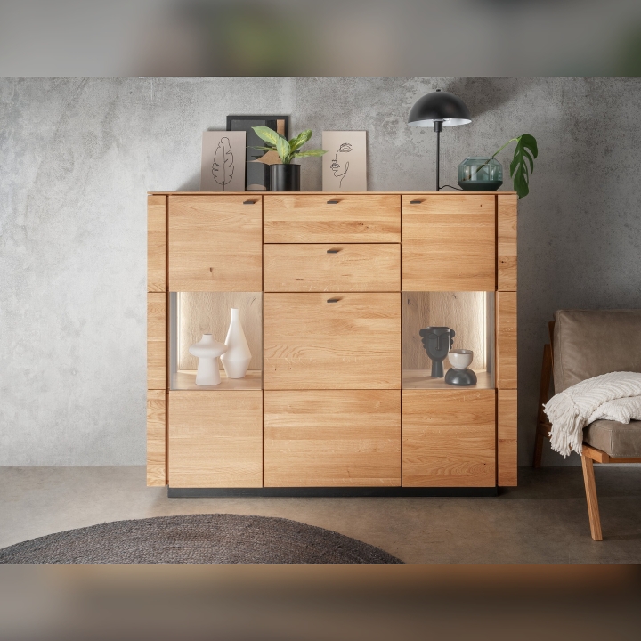 Kredens dębowy II Corazon