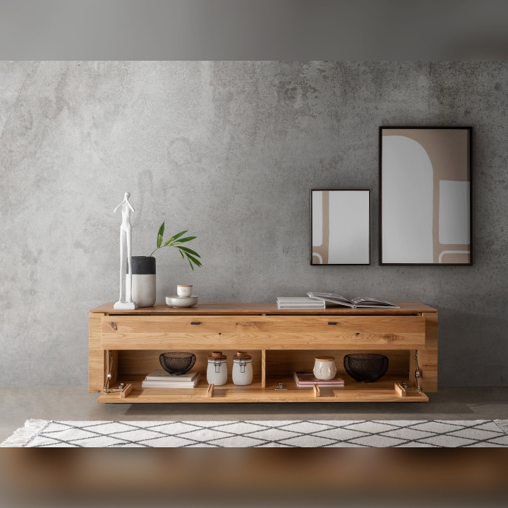 Szafka RTV I dębowa Corazon