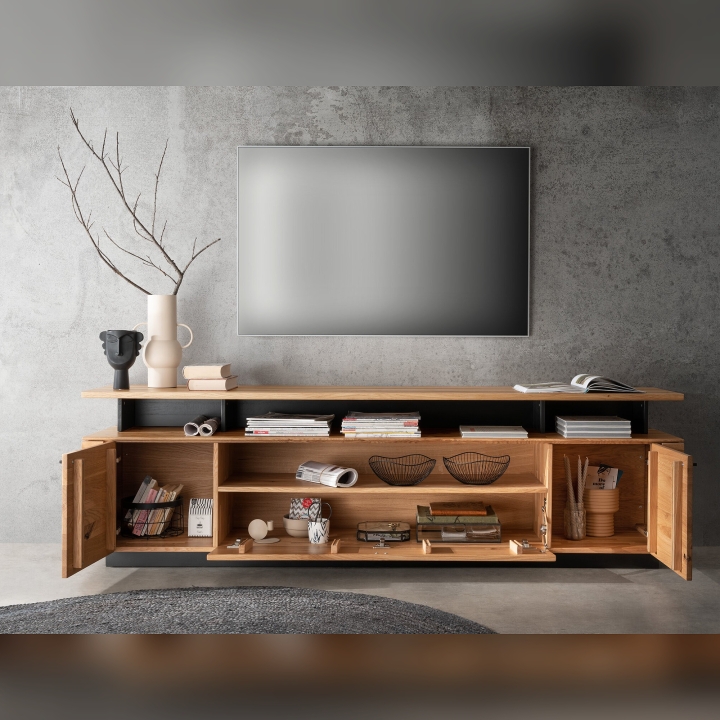 Szafka RTV dębowa II Corazon