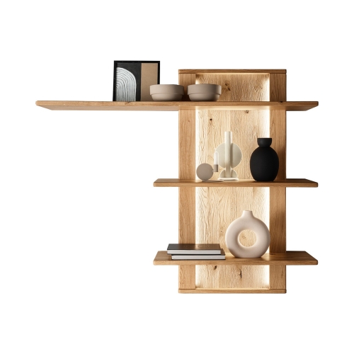 Półka wisząca dębowa II Corazon 120 cm