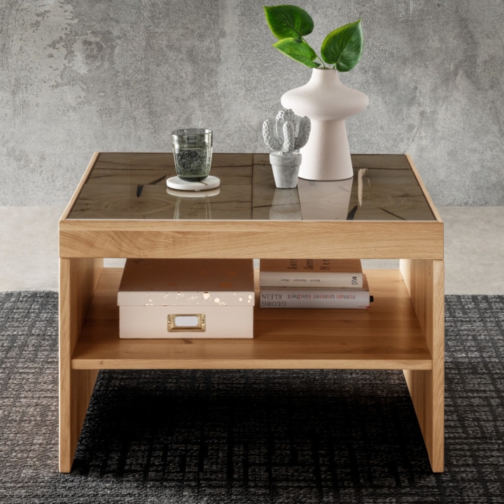 Stolik kawowy dębowy I Corazon