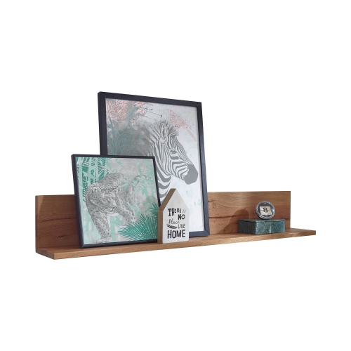 Półka wisząca dębowa Veloce dziki dąb 115 cm