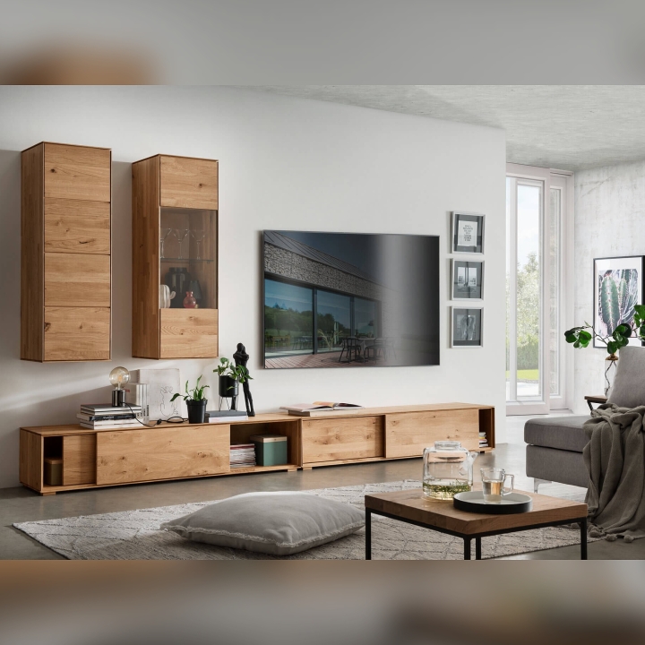 Szafka wisząca dębowa Momos